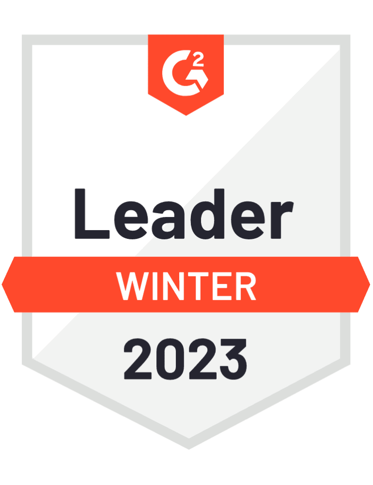 G2 Leader Winter 2023 badge